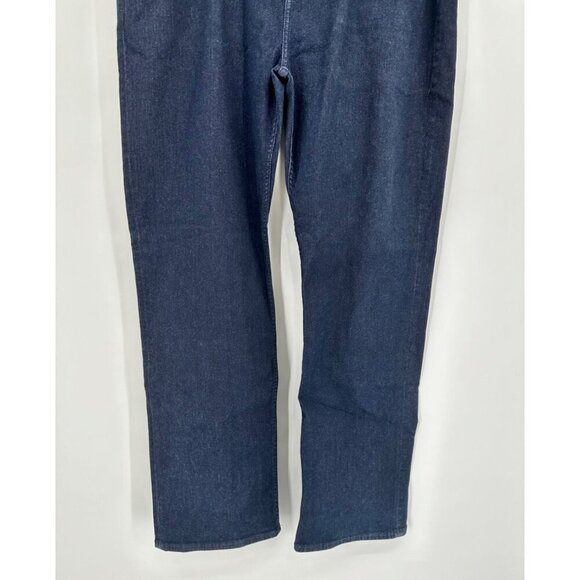 7 For All ManKind Austyn Jeans Women 40 Straight Leg High Rise Dark Wash - Picture 3 of 12